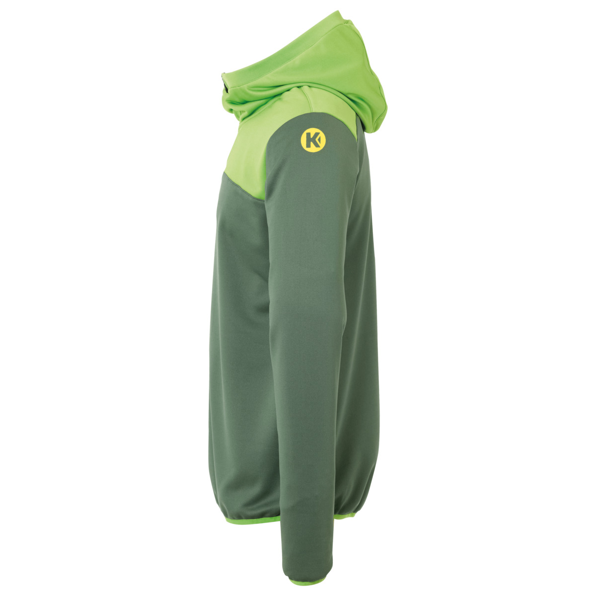 Kempa Herren Emotion 2.0 Quarter Zip Hoodie dragon-grün 4XL