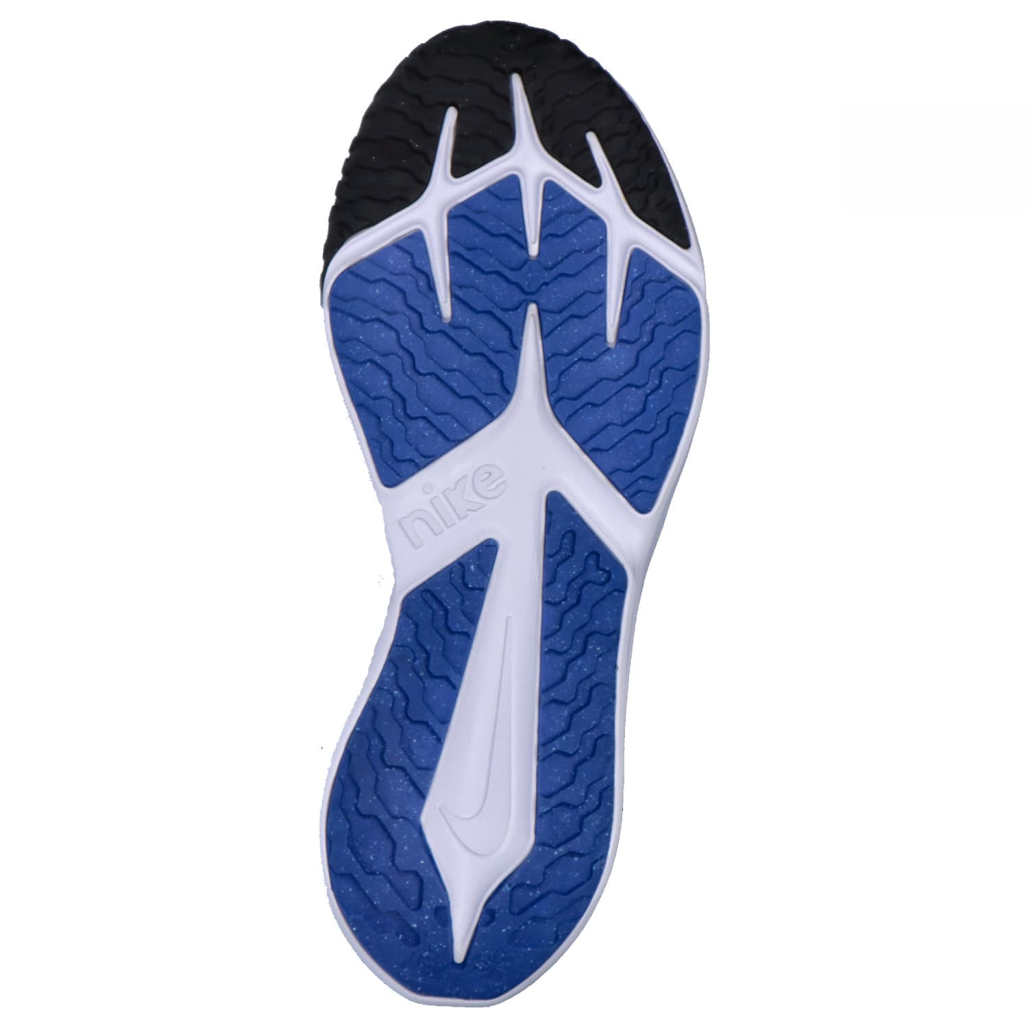 Nike Kinder Star Runner 4 Fitness/ Freizeitschuh blau- weiß- schwarz