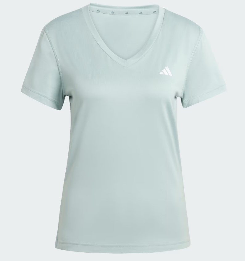 Adidas Damen WE Min V Shirt Damen hellblau L
