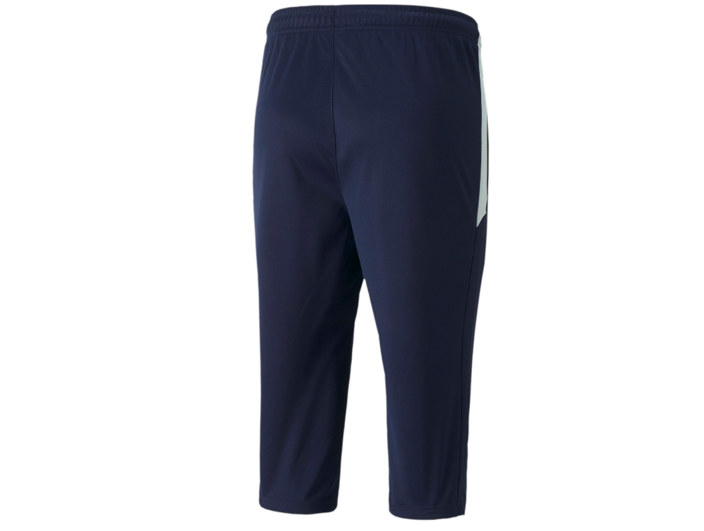 Puma Herren Teamliga Training 3/4 Pants Trainingsshorts dunkelblau weiß XXL