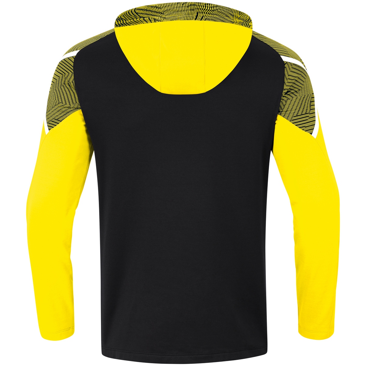 Jako Herren Performance Kapuzensweat Hoodie schwarz-soft yellow L