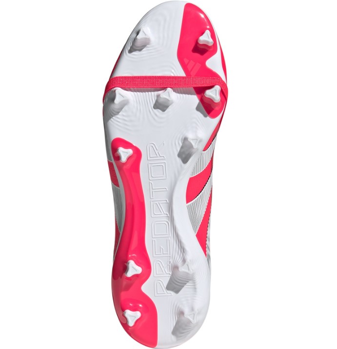 Adidas Herren Predator League FT FG MG Fußballschuh rot weiß schwarz 46