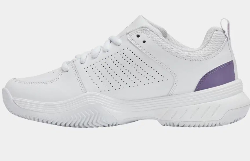 K-Swiss Damen Court Express 2 Clay Tennisschuh/Sandplatzschuh weiß-lila 42