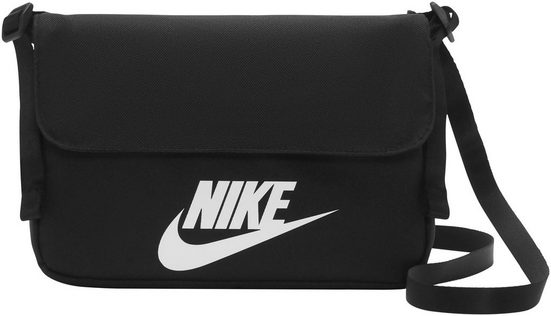 Nike Damen Sportswear Futura Umhängetasche Gürteltasche schwarz-weiß