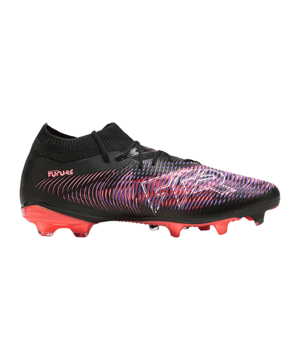 Puma Herren Future 8 Match FG/AG Fußballschuh schwarz, orange, lila