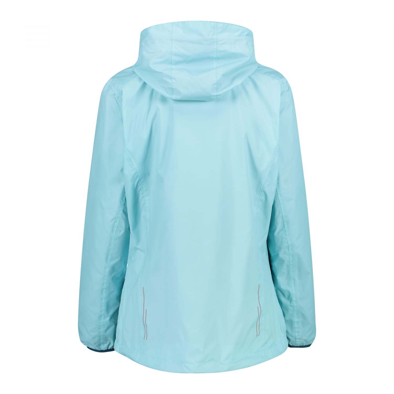 CMP Damen Fix Hood Jacket Regenjacke hellblau 36