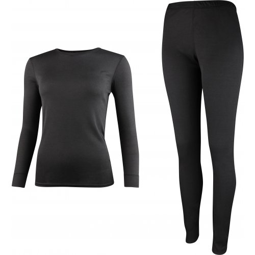 High Colorado Damen Riga 3-L Underwear Set Funktionsunterwäsche schwarz 46