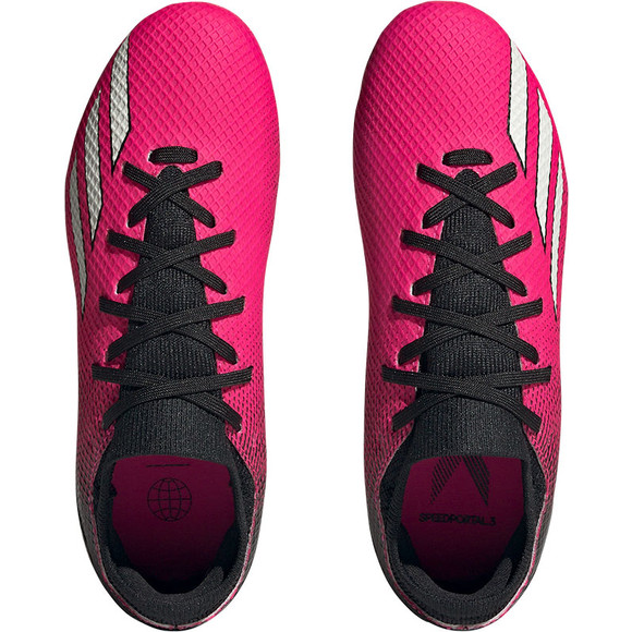 Adidas Kinder X Speedportal 3 FG Fußballschuh pink-schwarz 32