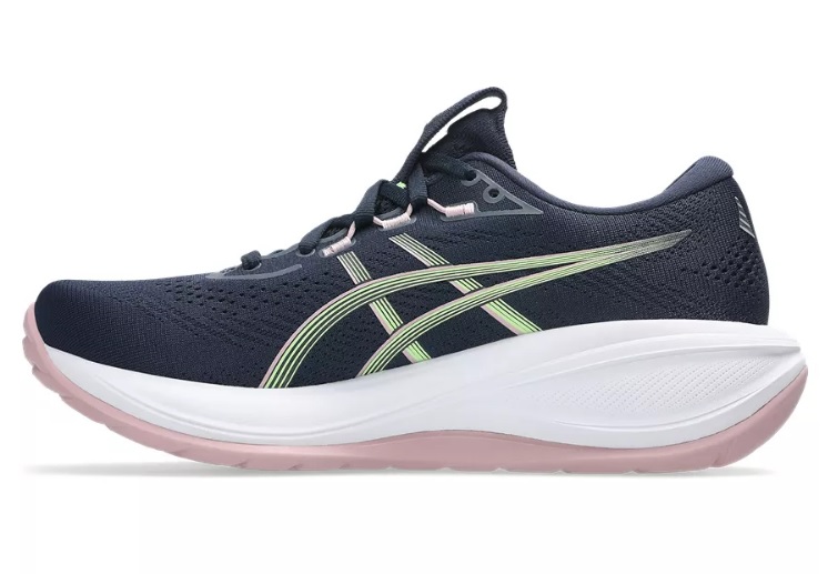 Asics Damen Gel Cumulus 28 Laufschuh blau-grün-pink 41,5