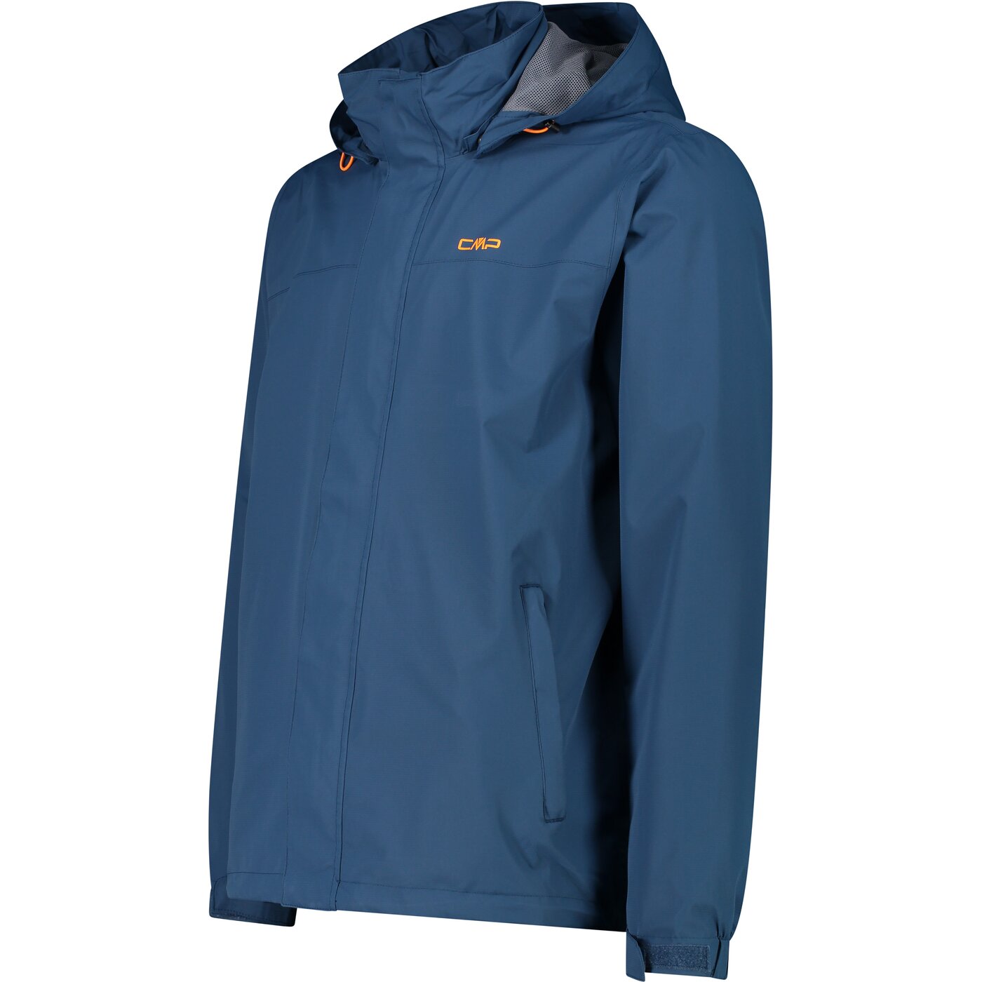 CMP Herren Snaps Hood Jacke Regenjacke  blau