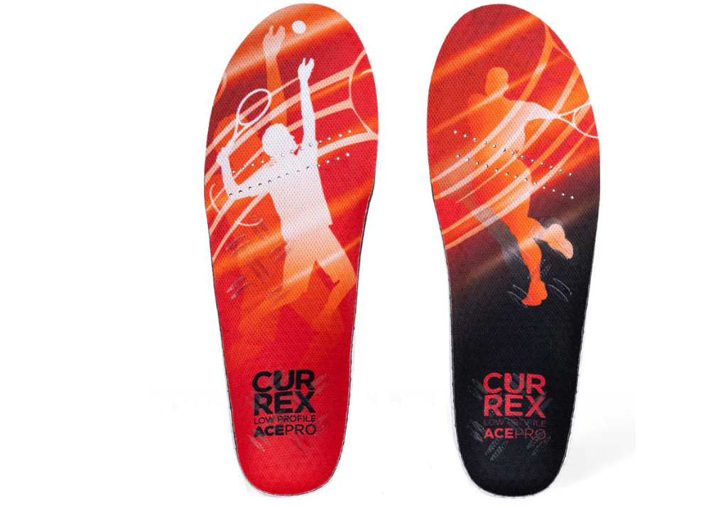 Currex Ace Pro Tennis Einlegesohle low rot