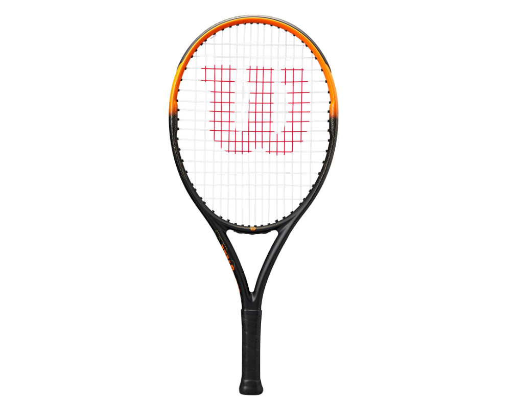 Wilson Kinder Burn Spin Junior 24 Tennisschläger schwarz- orange