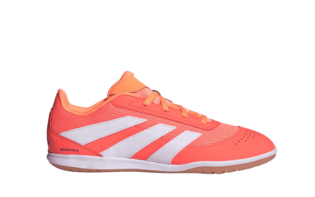 Adidas Kinder Predator Club In Sala Fußballschuh Hallenfußballschuh neonorange weiß 38 2/3