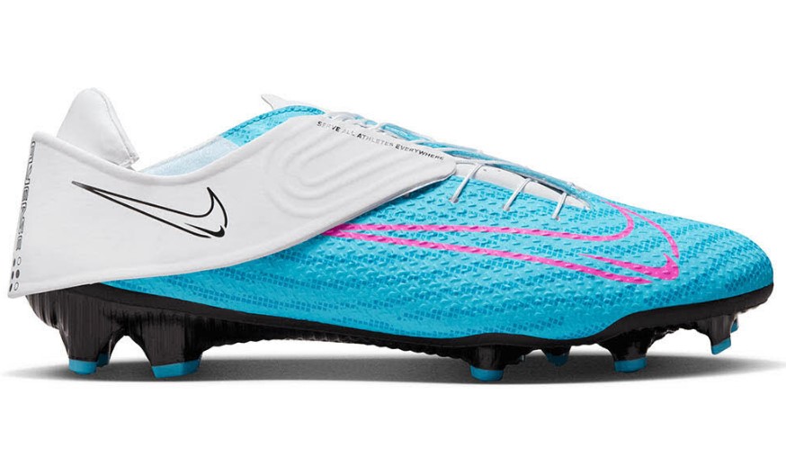 Nike Herren Phantom GT2 Academy Flyease Fussballschuh FG/AG blau-weiß-pink 47,5