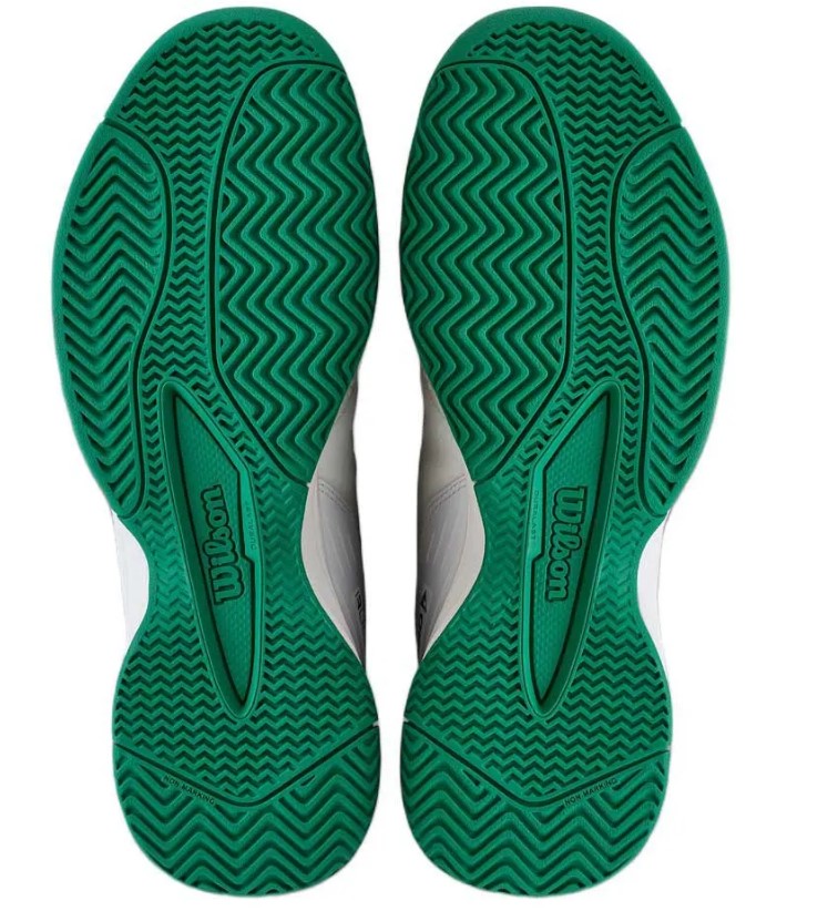 Wilson Kinder Rush Pro Jr L Tennisschuh weiß-grün 38