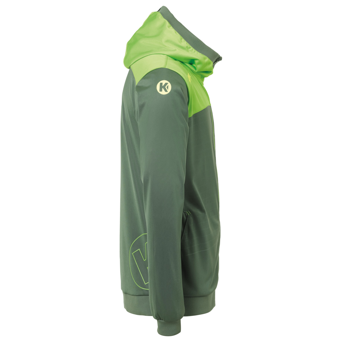 Kempa Herren Emotion 2.0 Kapuzenjacke dragongrün-hopegrün 4XL