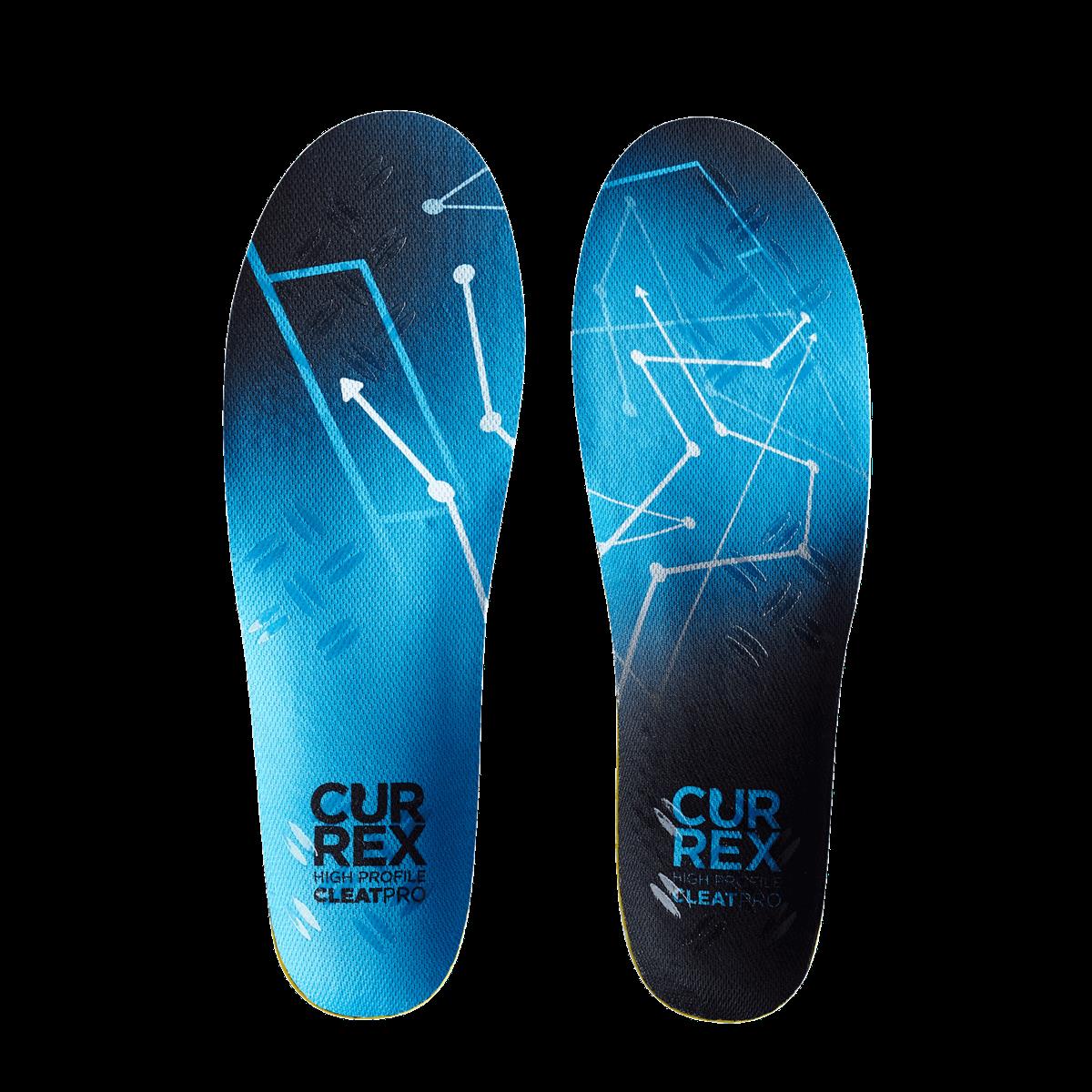 Currex Cleat Pro Fußball Einlegesohle high blau