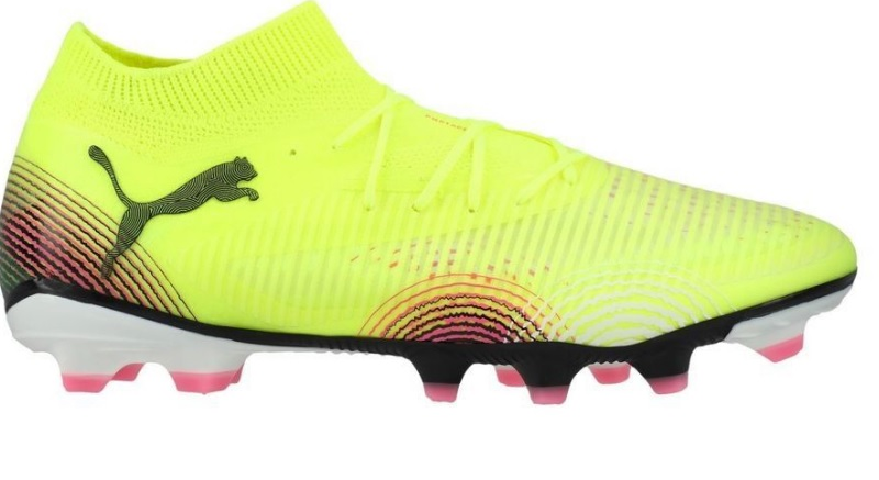Puma Herren Future 8 Pro FG AG Fußballschuh neongelb 46