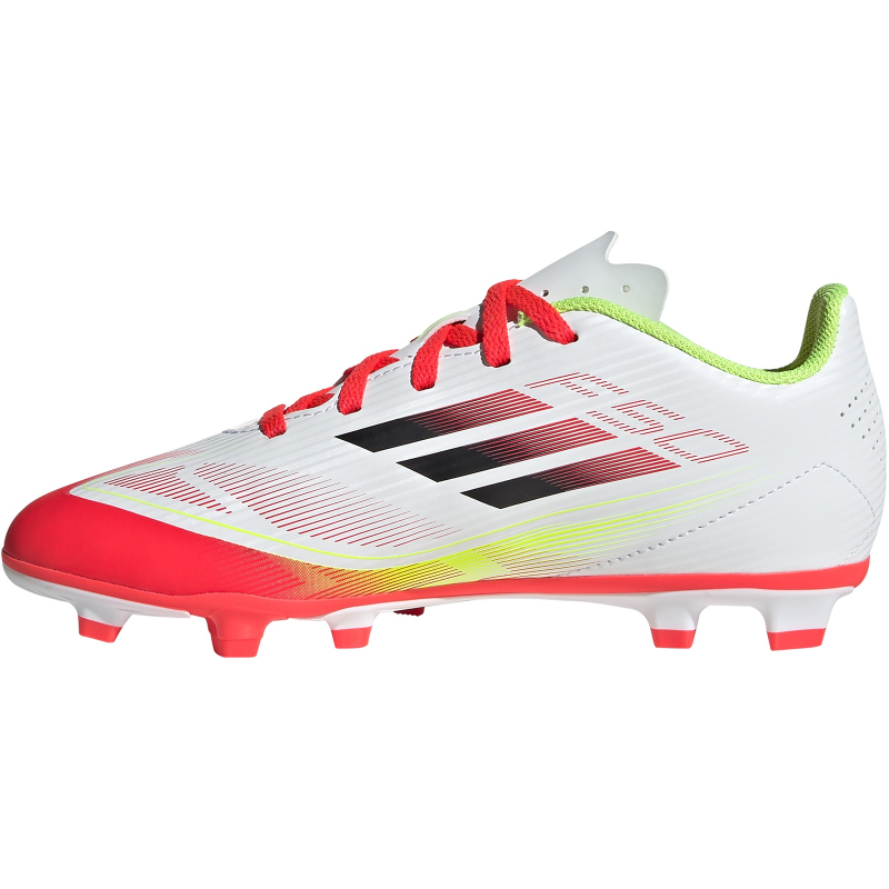 Adidas Kinder F50 Club FG/MG Fußballschuh weiß, pink, neon- gelb