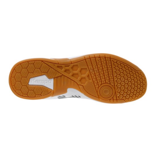 Kempa Herren Kourtfly Three Handballschuh weiß-rot 42,5