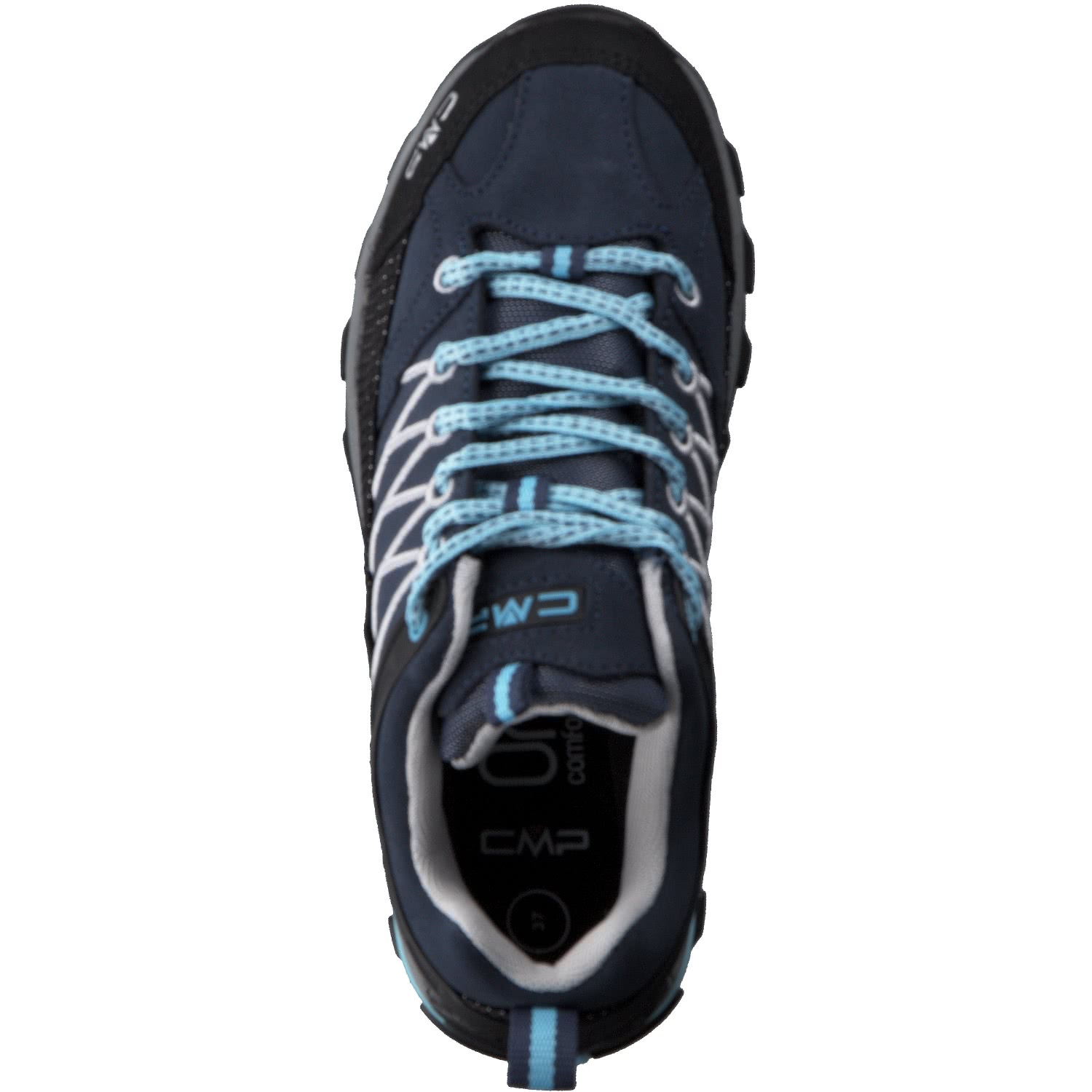 CMP Damen Rigel Low Trekkingschuh Wanderschuh blau-schwarz