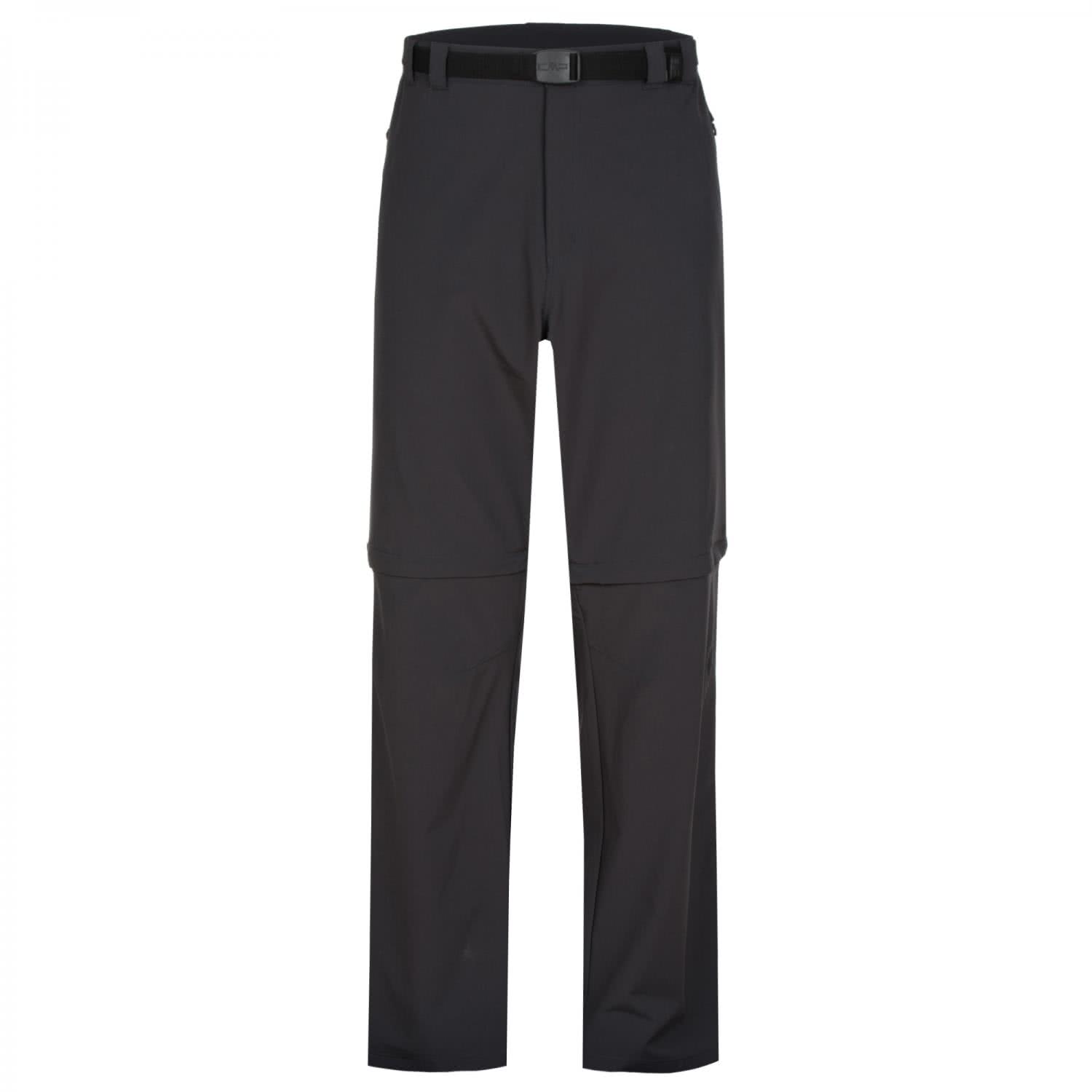 CMP Herren Pant Zip Off Wanderhose Outdoorhose anthrazit 26