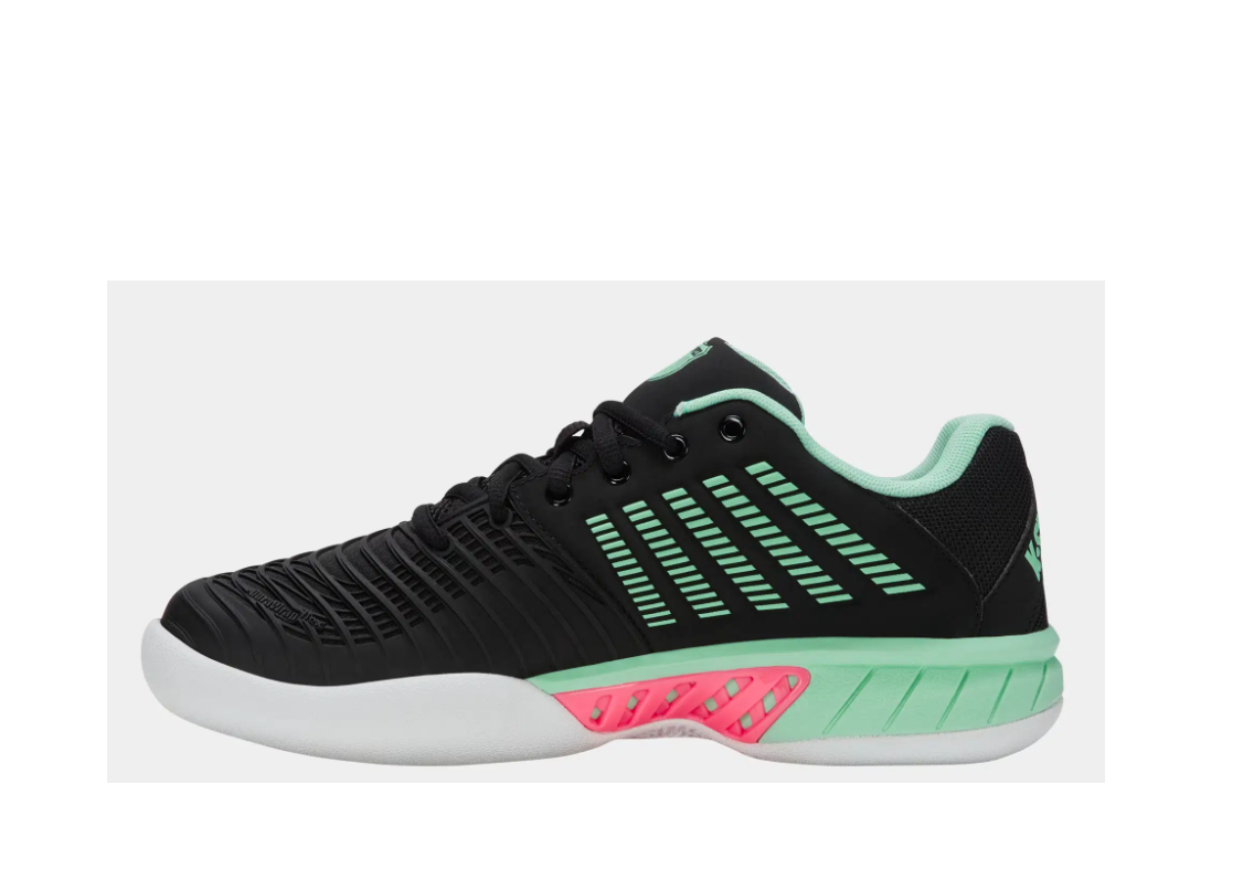 K- Swiss Damen Express Light 3 Carpet Tennisschuh Hallenschuh schwarz mint pink 42