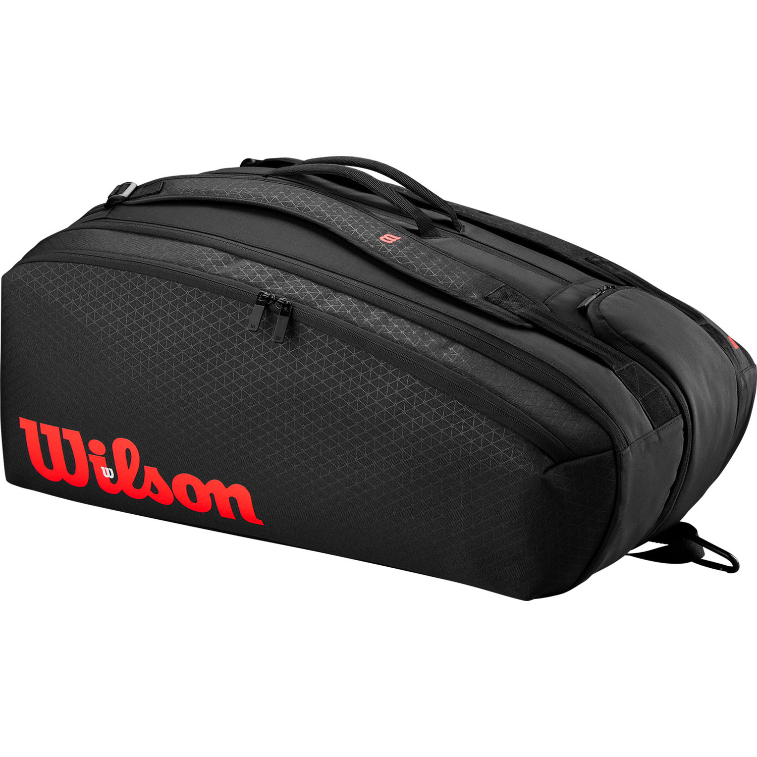 Wilson Clash V3 15PK Raquet Bag Tennisstasche schwarz rot