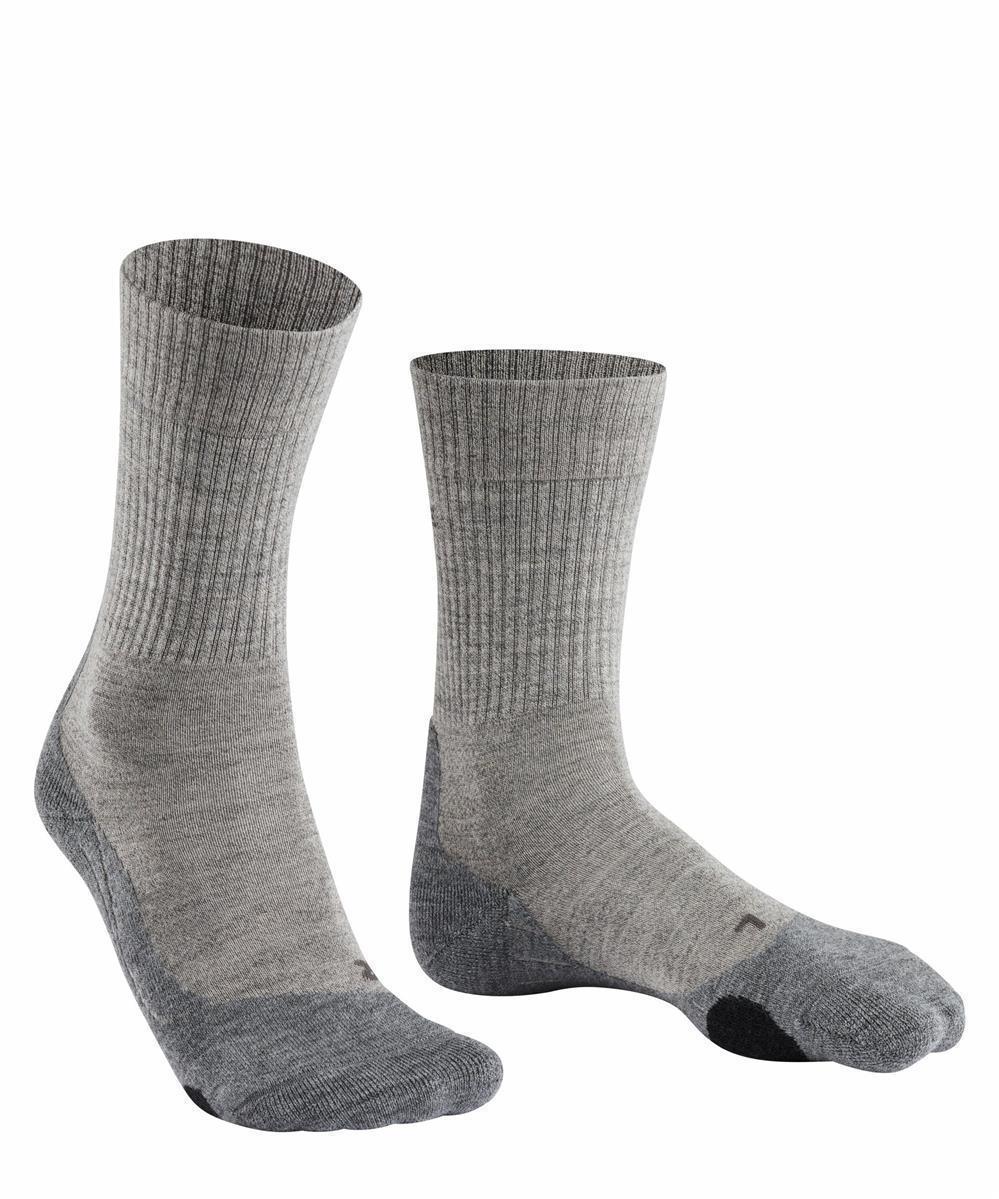 Falke Damen TK 2 Wool Trekking Socken Outdoor Strümpfe kitt mouline 41-42