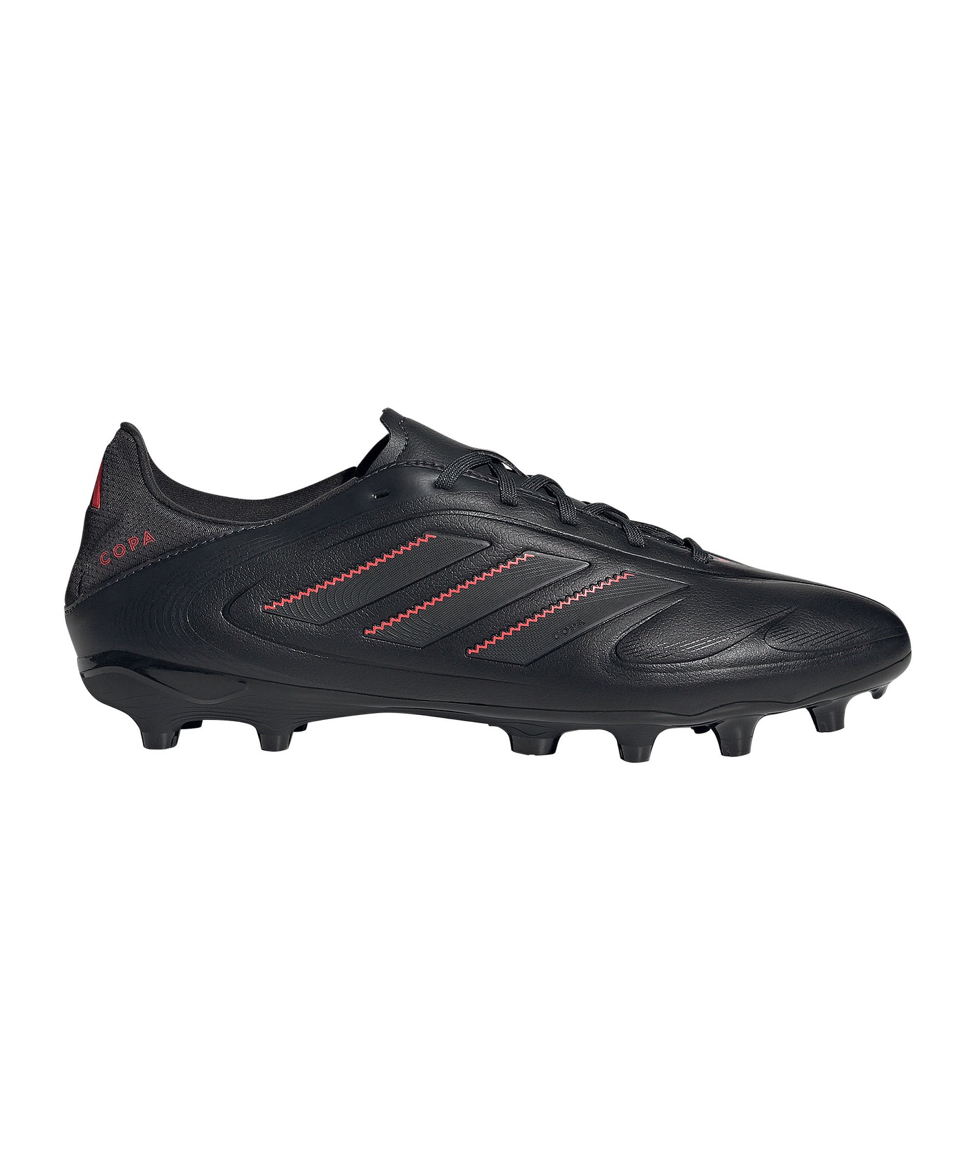 Adidas Herren Copa Pure III League FG/MG Fußballschuh schwarz, rot