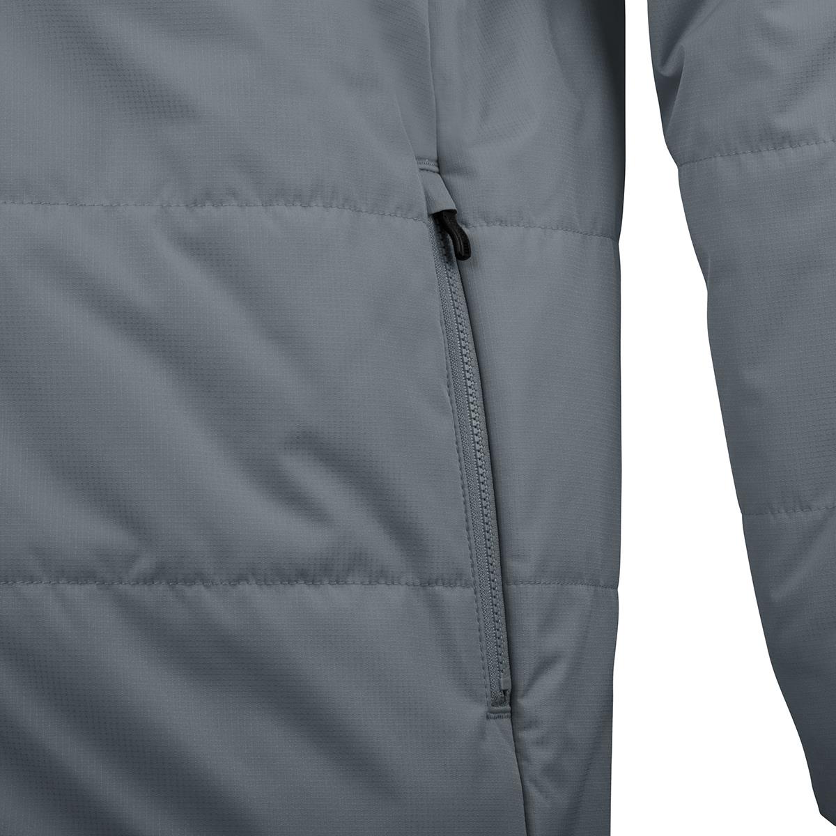 Jako Kinder Team Coachjacke Kapuzenjacke steingrau