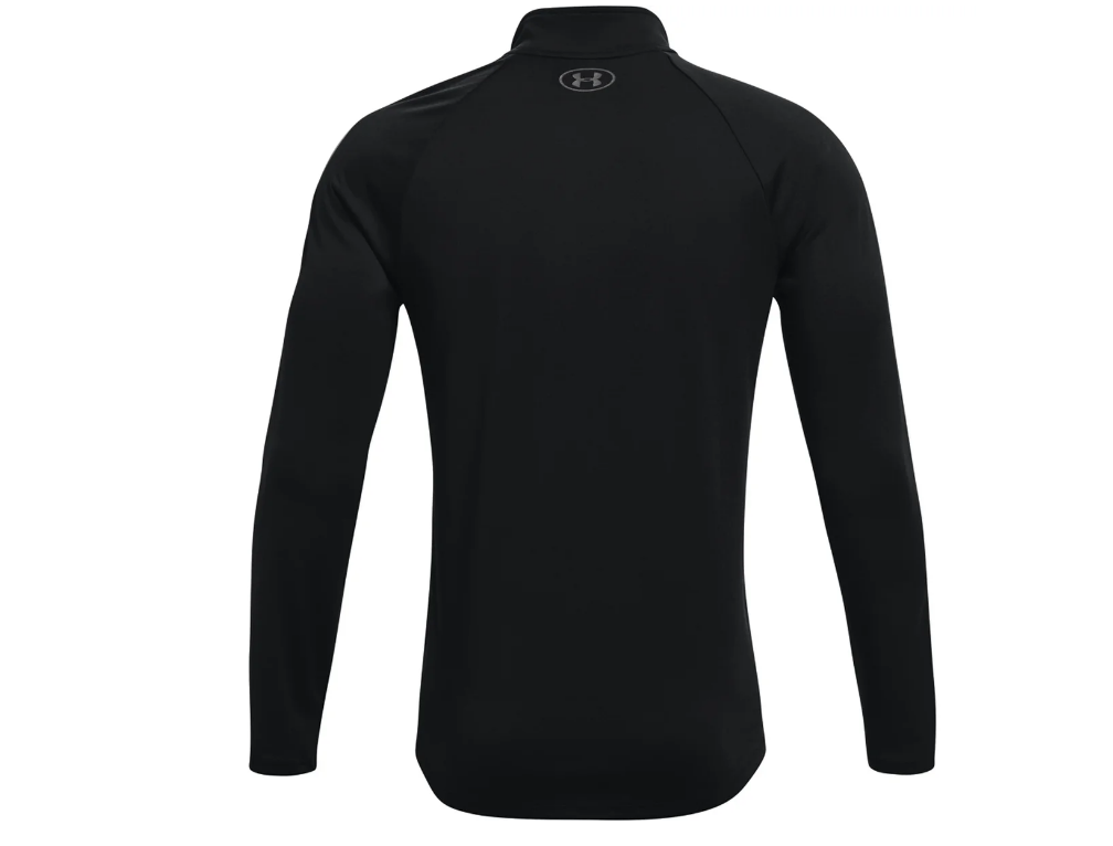 Under Armour Herren Tech 2.0 Zipper Trainingshirt Langarmshirt schwarz XL