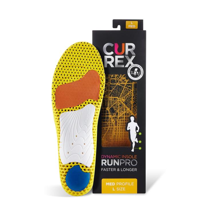 Currex Run Pro Lauf Einlegesohle medium gelb XXL 47-49