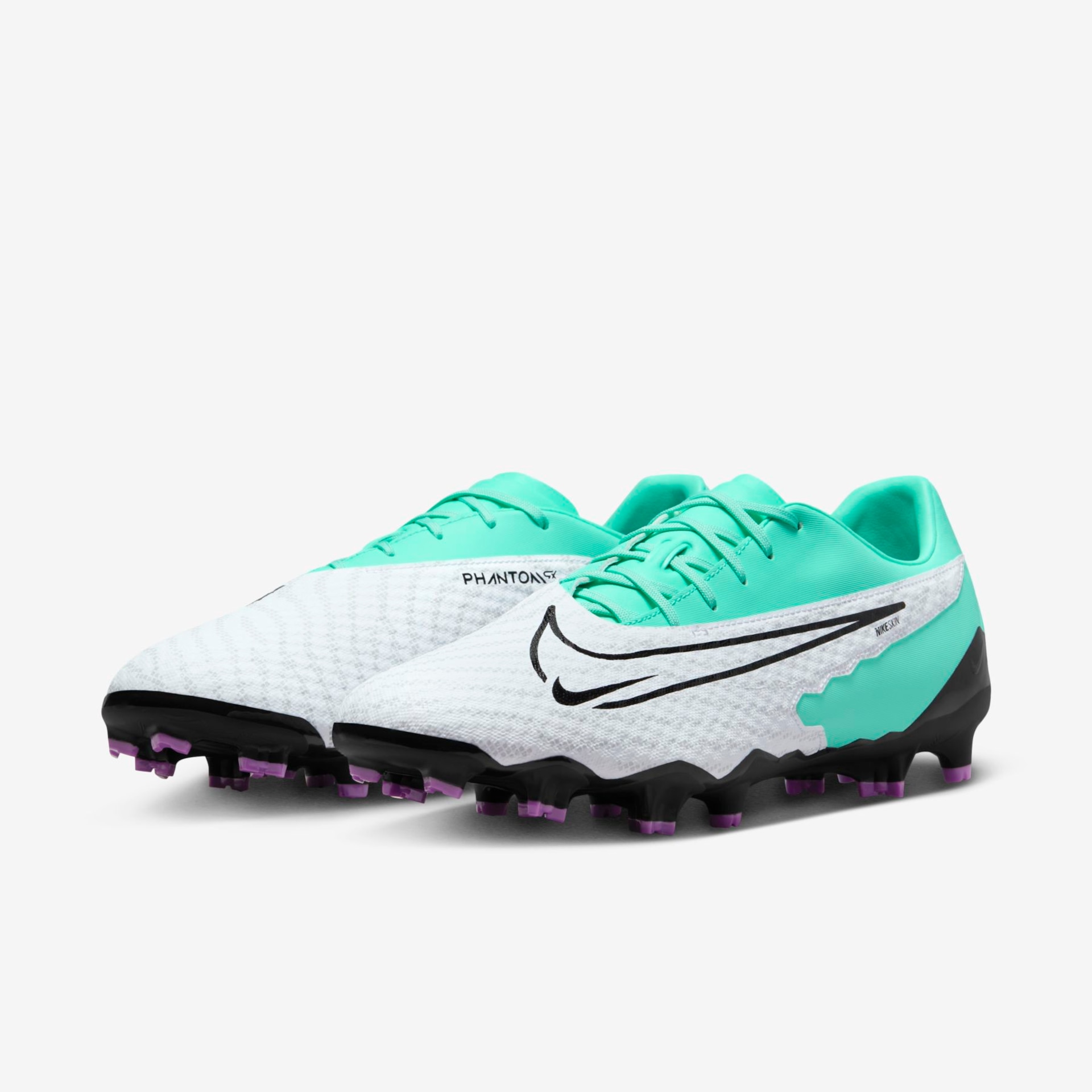 Nike Herren Phantom GX Academy MG Fußballschuh türkis-weiß