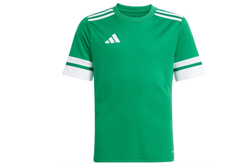 Adidas Kinder Squadra 25 T- Shirt Trainingsshirt grün weiß 152