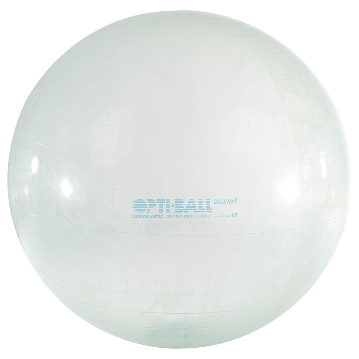 Sport2000 Gymnic Opti Gymnastikball transparent