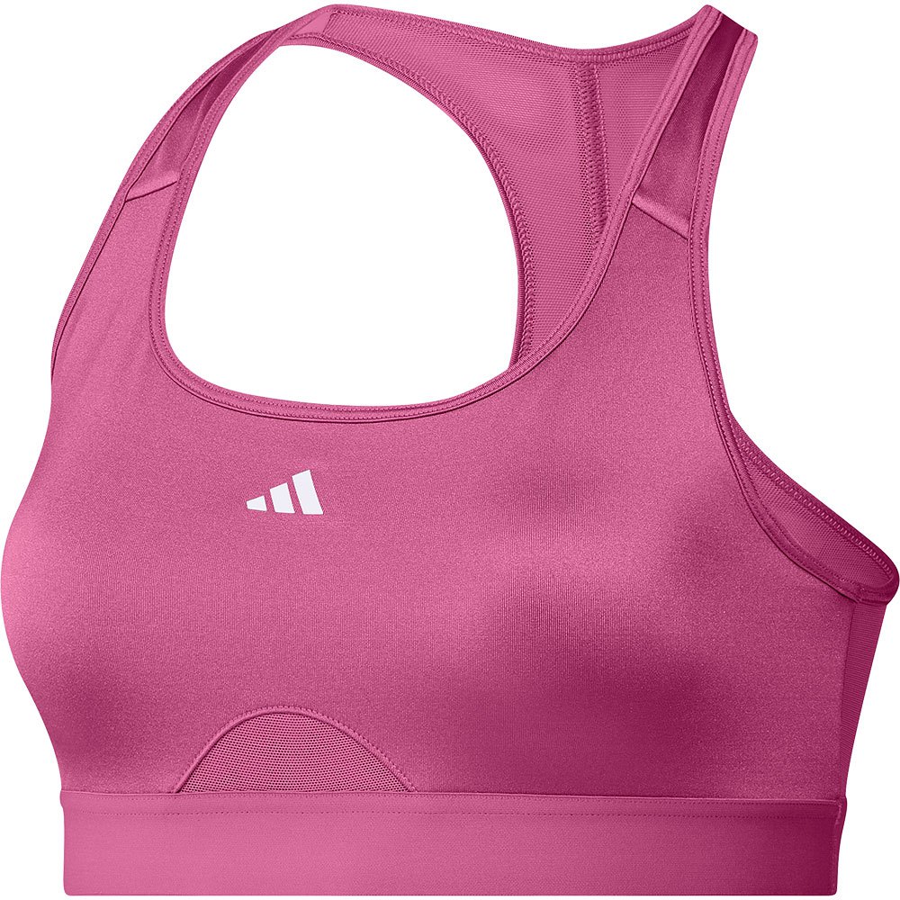 Adidas Damen Powerreact MS HIIT BRA Sport-BH rosa L/A-C