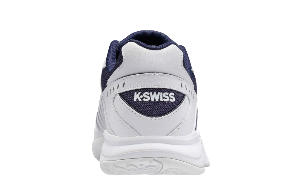 K- Swiss Herren Receiver V Omni Tennisschuh Hartplatz Sandplatzschuh weiß blau 44