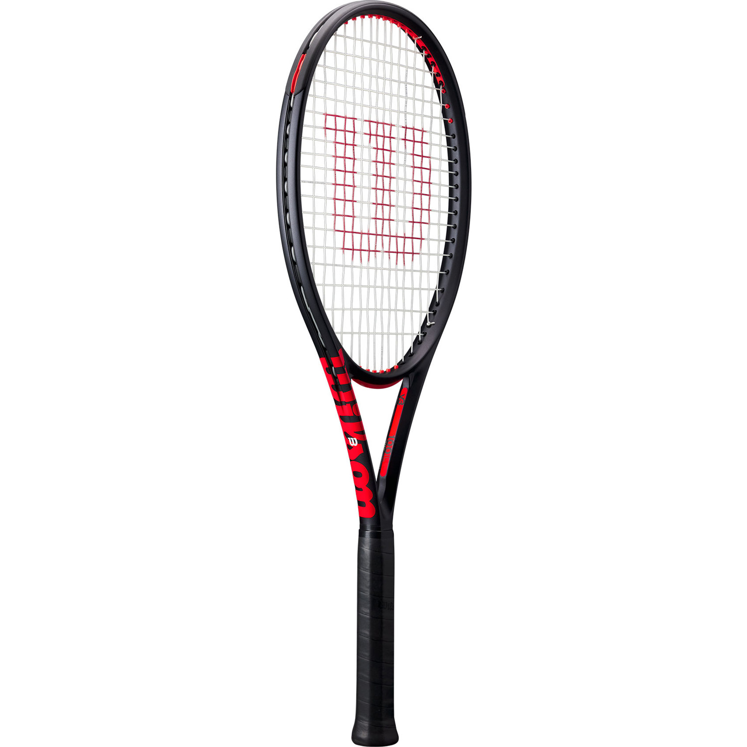 Wilson Clash 100L V3.0 Tennisschläger unbesaitet schwarz rot Wilson Clash 100L V3.0 Tennisschläger unbesaitet schwarz rot