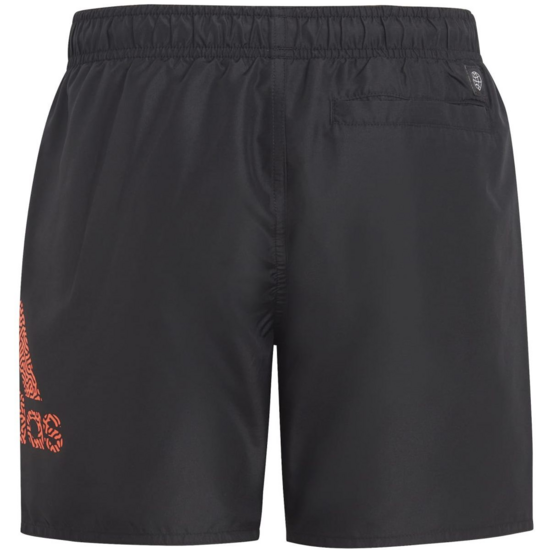 Adidas Kinder Badge of Sport CLX Badeshort Badehose schwarz-rot