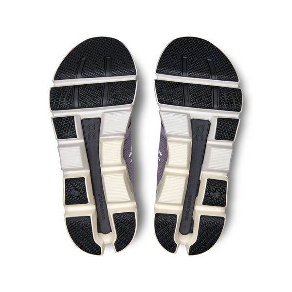 ON Damen Cloudflyer 4 Laufschuh lila-weiß