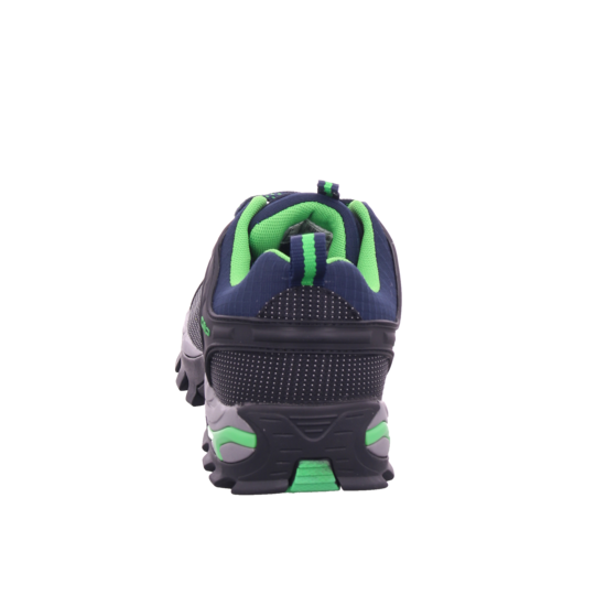 CMP Herren Rigel Low Trekkingschuh Wandershuh Outdoorschuh schwarz-dunkelblau-grün 45