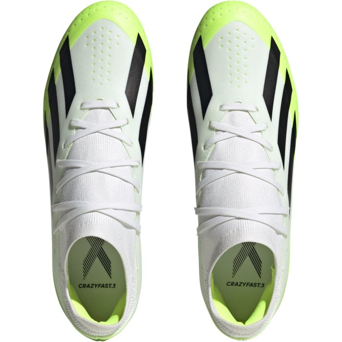 Adidas Herren X Crazyfast 3 Fußballschuh grün-weiß-schwarz
