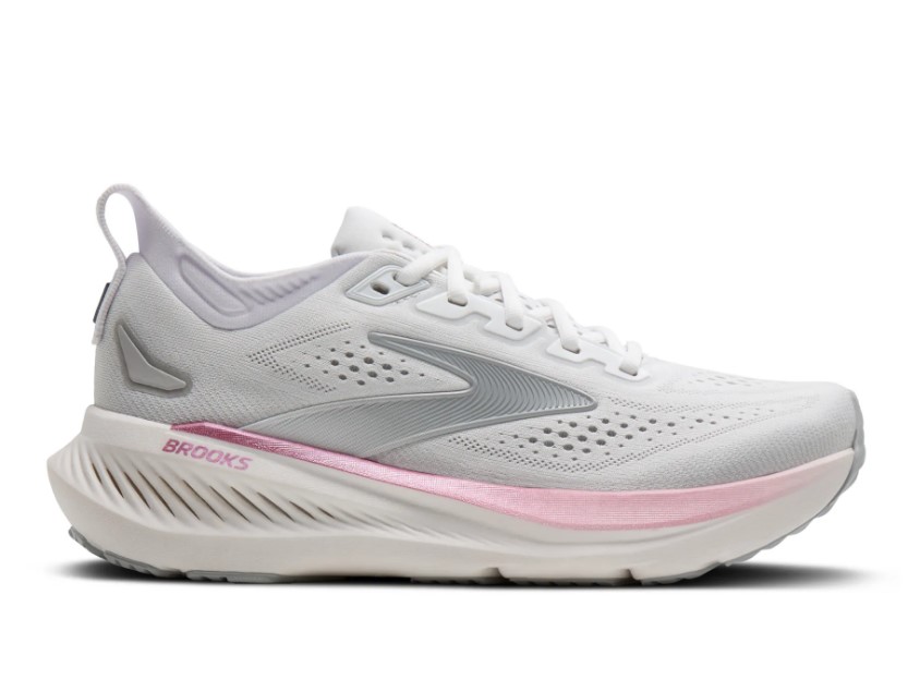 Brooks Damen Glycerin 23 Laufschuh neutral weiß-grau-rosa 42