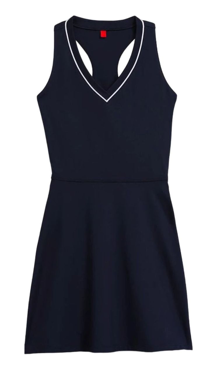 Wilson Damen Team Unlined Dress Tenniskleid dunkelblau Wilson Damen Team Unlined Dress Tenniskleid dunkelblau XS