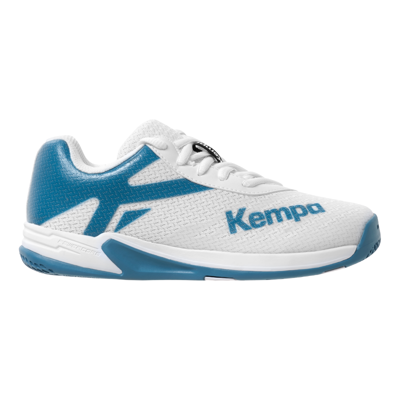 Kempa Kinder Wing 2.0 Junior Handballschuh weiß blau