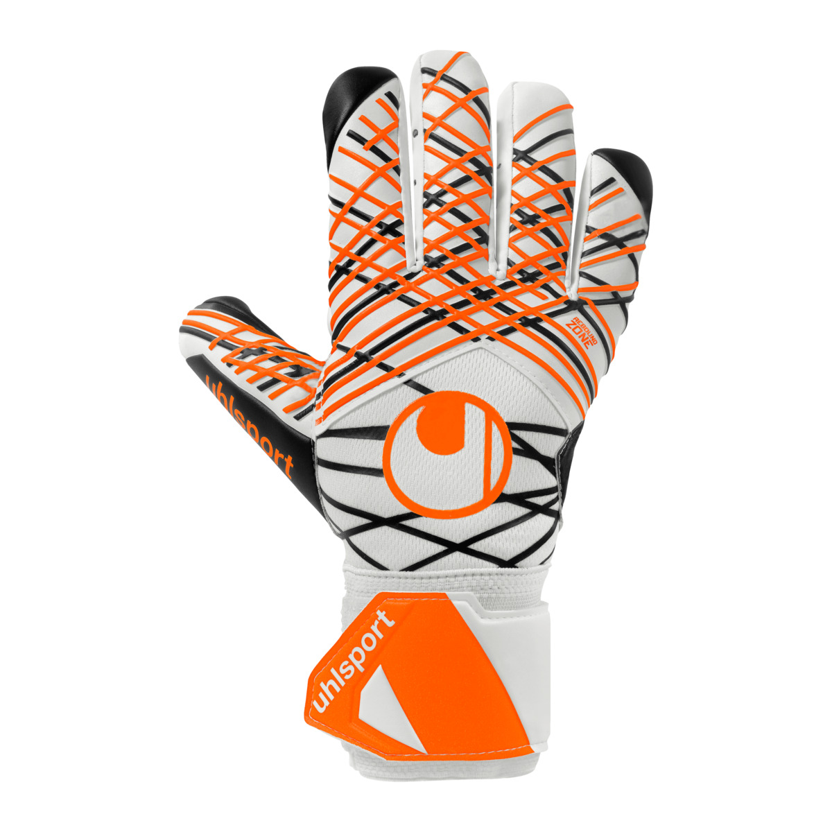 Uhlsport Soft HN Torwarthandschuhe weiß orange schwarz 4,5