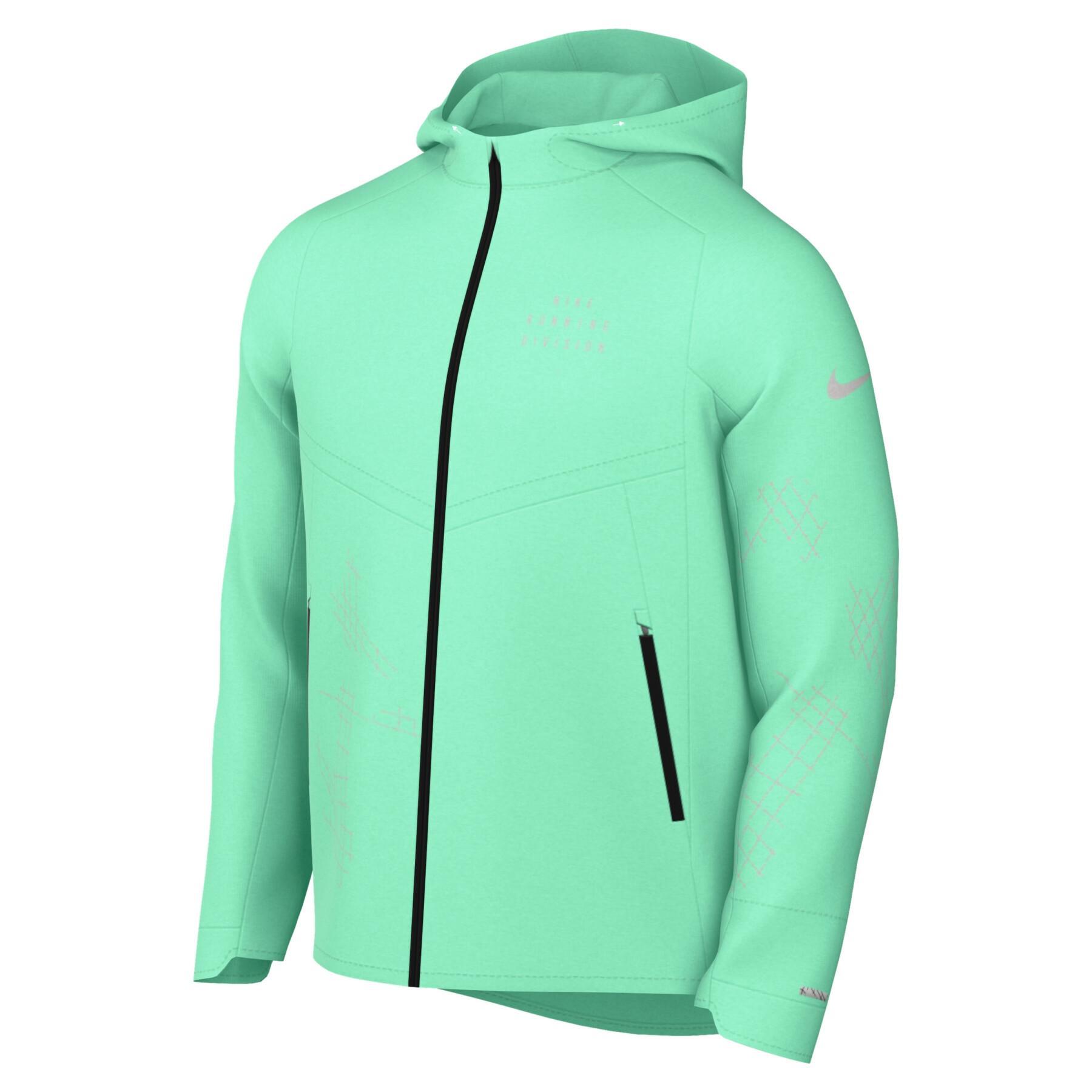 Nike Herren Storm-Fit Run Division Flash Jacket Laufjacke grün M