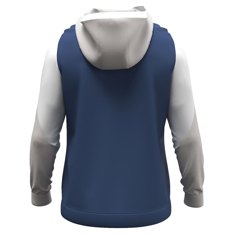 Jako Herren Dynamic Zip Dynamic Langarmtrainingsshirt blau, weiß, hellgrau