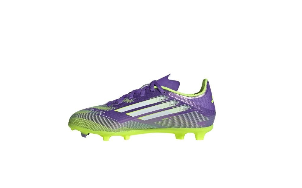 Adidas Kinder F50 League FG/MG Fußballschuh lila grün weiß 38 2/3